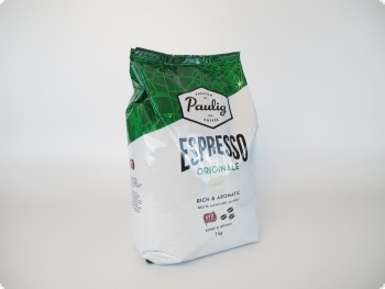 Ликвидация Кофе в зернах Paulig Espresso Originale  (Паулиг Эспрессо Оригинал)  1 кг, вакуумная упаковка