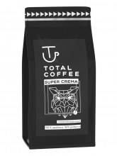 Кофе в зернах Total Coffee SUPER CREMA (Тотал Кофе Супер Крема)  1 кг, вакуумная упаковка